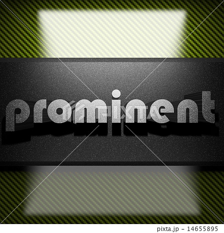 prominent word of iron on carbon 14655895