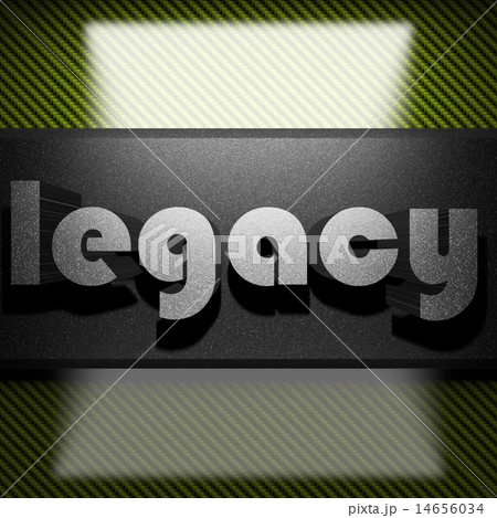 legacy word of iron on carbon 14656034