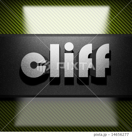 cliff word of iron on carbon 14656277