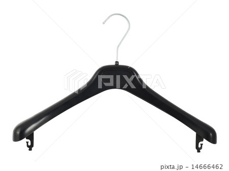Clothes coat hanger isolated 14666462