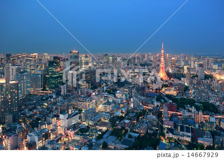 Tokyo Skyline 14667929