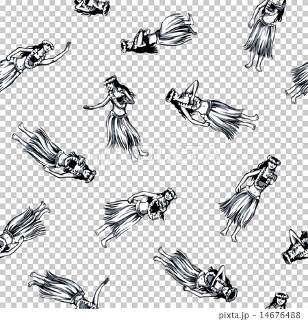 Hula pattern 14676488