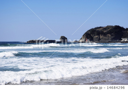 島根県浜田市の海 14684296