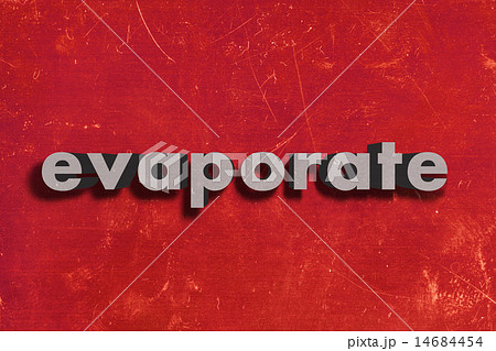 evaporate word on red wall evaporate word on red wall 14684454