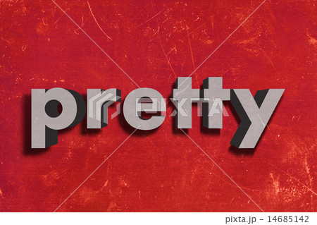 pretty word on red wall pretty word on red wall 14685142