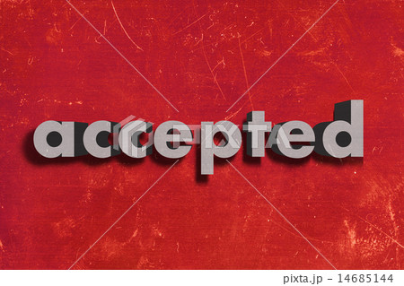 accepted word on red wall accepted word on red wall 14685144