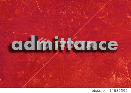 admittance word on red wall 14685595