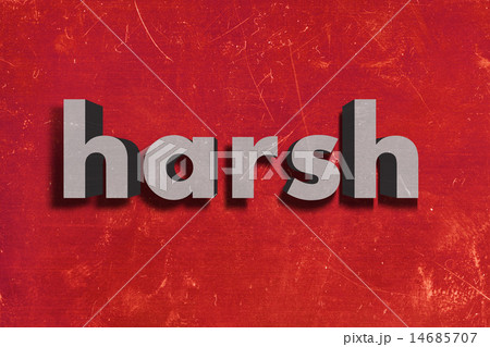 harsh word on red wall 14685707