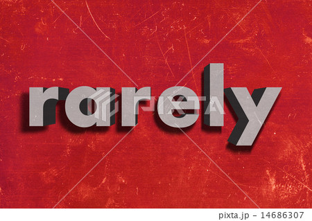 rarely word on red wall 14686307