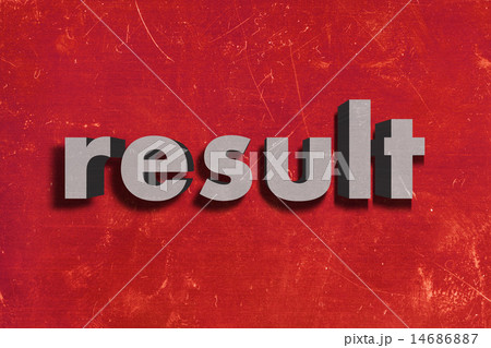 result word on red wall 14686887