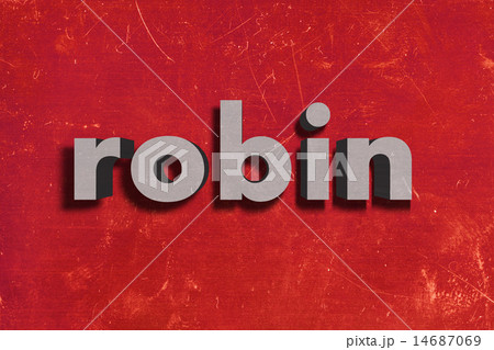 robin word on red wall robin word on red wall 14687069