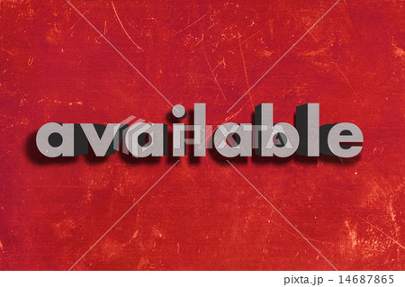available word on red wallのイラスト素材 [14687865] - PIXTA