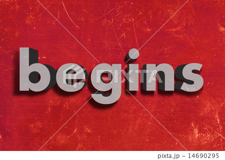 begins word on red wall 14690295