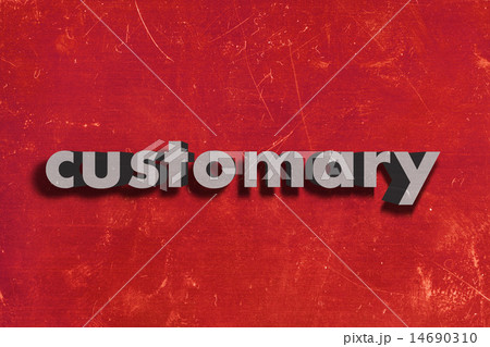 customary word on red wallのイラスト素材 [14690310] - PIXTA