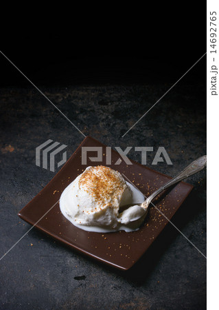 Vanilla ice cream 14692765