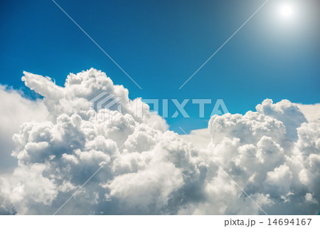 Blue clouds and sky Blue clouds and sky 14694167