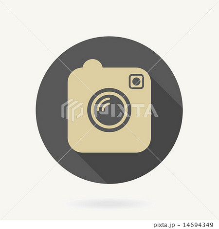 Camera Vector Icon With Flat Design 14694349
