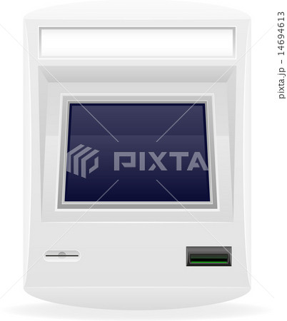 terminal for receiving cash payments vector terminal for receiving cash payments vector 14694613