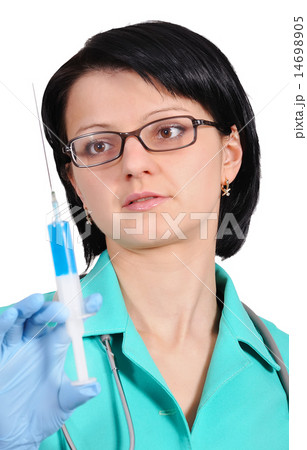 doctor with syringe doctor with syringe 14698905