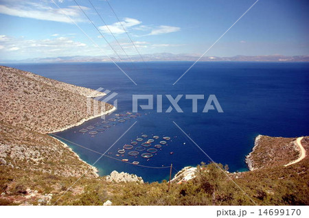 fish farm in greece 14699170