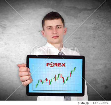 tablet with forex chart tablet with forex chart 14699669