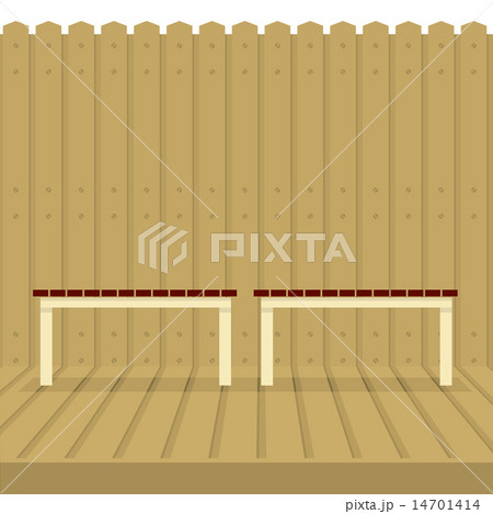 Empty Chairs On Wood Wall And Ground 14701414