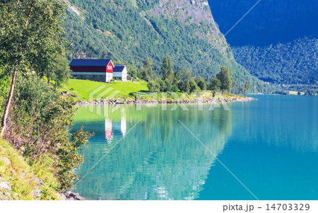 Lake in Norway 14703329