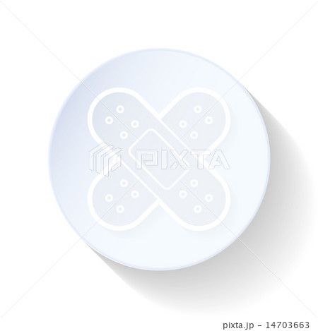 Band aid thin lines icon 14703663