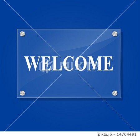 Vector welcome sign Vector welcome sign 14704491