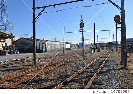 岳南電車　岳南江尾駅 14705097