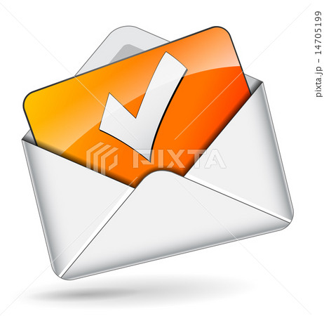 Vector checkmark mail concept 14705199