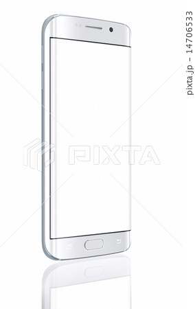 Smartphone edge with blank screen Smartphone edge with blank screen 14706533
