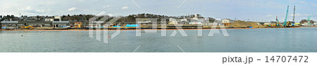 塩竃散歩：塩釜港パノラマ風景 14707472