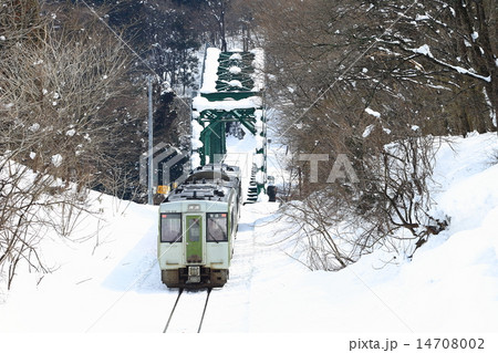 冬の磐越西線 冬の磐越西線 14708002