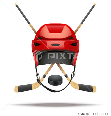 Ice hockey symbol. Design elements 14709043