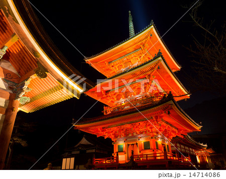 清水寺の三重塔 清水寺の三重塔 14714086
