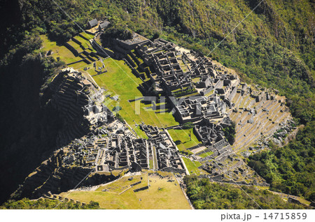 Machu Picchu view high details 14715859