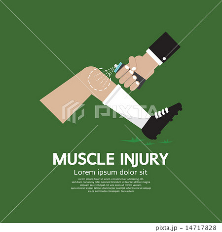 Muscle Injury With Spray Healing 14717828