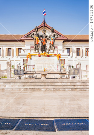 The Three Kings Monument,Chiang Mai, Thailand. 14721336