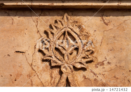 Detail decorative of Dauji Ki Kothi in Orchha Detail decorative of Dauji Ki Kothi in Orchha 14721432