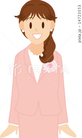 女性入学式スーツ 14723553