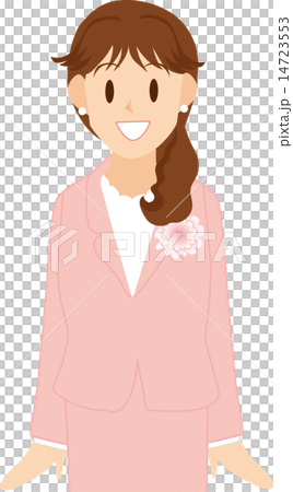 女性入学式スーツ 14723553