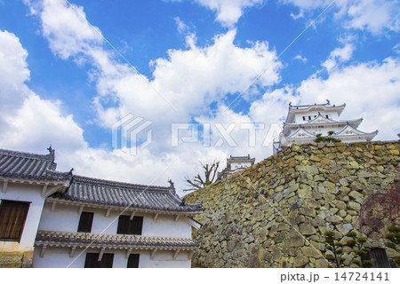青空と大天守姫路城 14724141