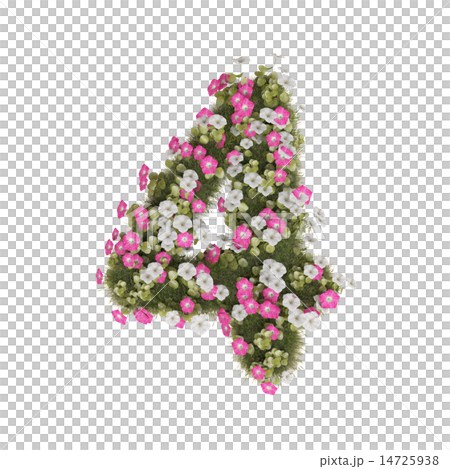 牽牛花數字 14725938