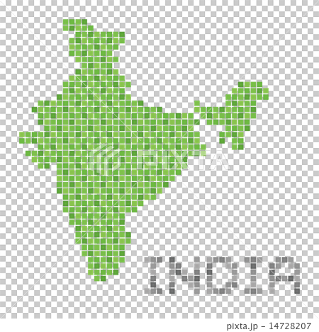 印度點圖（綠色） 14728207