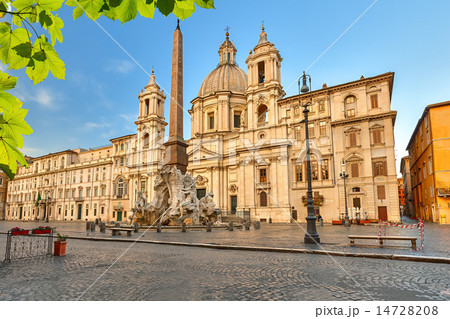Piazza Navona in Rome 14728208