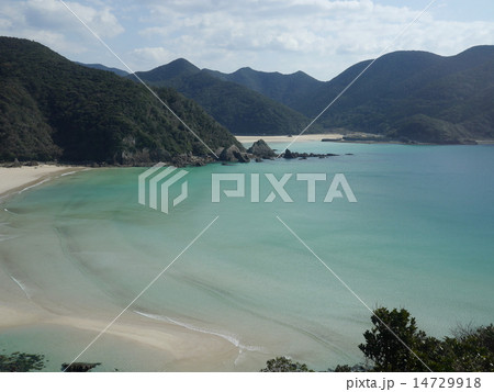 長崎五島列島　高浜海水浴場 14729918