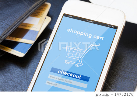 mobile shopping concept mobile shopping concept 14732176