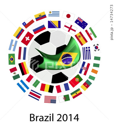 The 32 Teams in 2014 World Cup 14734273