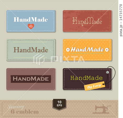 illustration of vintage style sewing and tailor la 14735770